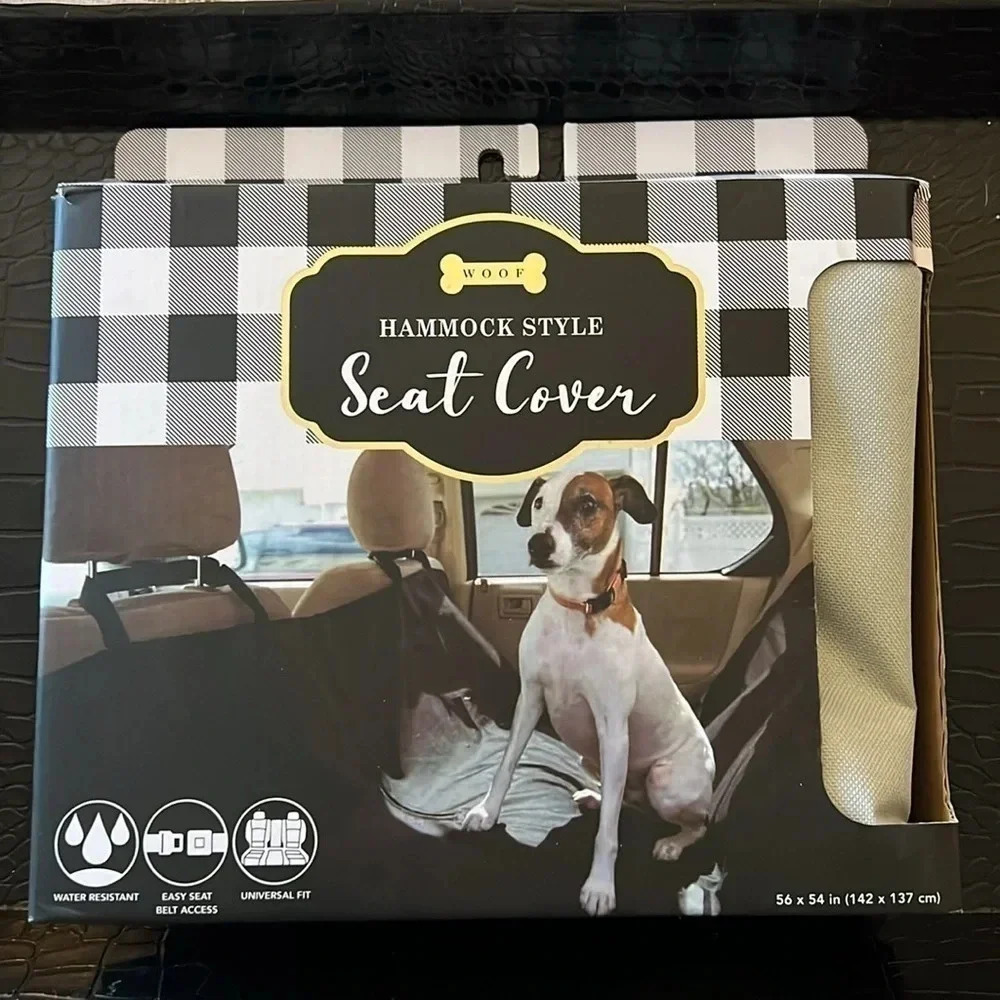 Woof Hammock Seat Cover for Pets